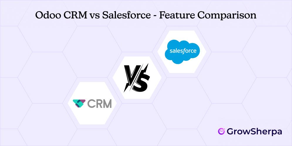 Key Features Comparison - Odoo CRM vs HubSpot CRM